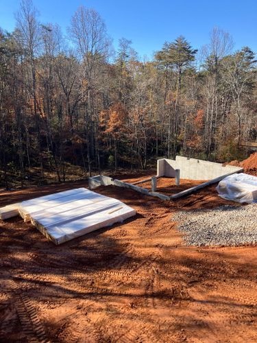 Excavation for Gibson Grade Works in Towns County, GA