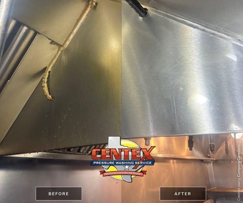 Commercial Kitchen Hood & Exhaust Vent Cleaning for Centex Pressure Washing Service in San Marcos, TX