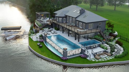 Landscape Lighting for P.J.E. Lawn Care & Landscaping in Indianapolis, IN