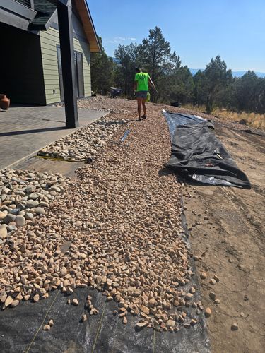 Xeroscaping for LRS: Landscape, Rescue, Snow in Silt, CO