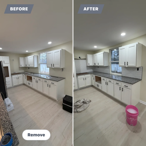 Kitchen Renovation for Shepherd’s Repairs N’ Installs in Campbellsburg, IN