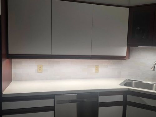 Kitchen Backsplash Installation for Novo Tile Co. in Lillington, NC