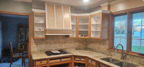 Cabinet Painting for TL Painting in Joliet, IL