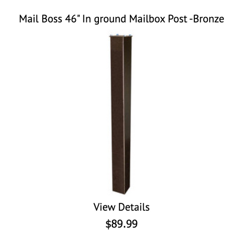 Mailbox Posts for Real Tree Signs and Mailbox  in Clearwater, FL