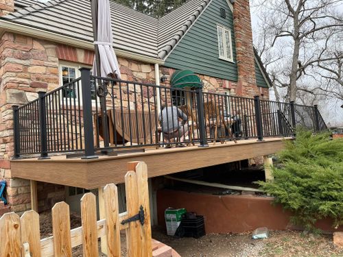 Deck Construction for Black Gold Construction & Design in Greeley, CO