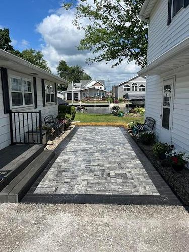 Hardscaping for TNT Lawn Care in Wolcottville, IN