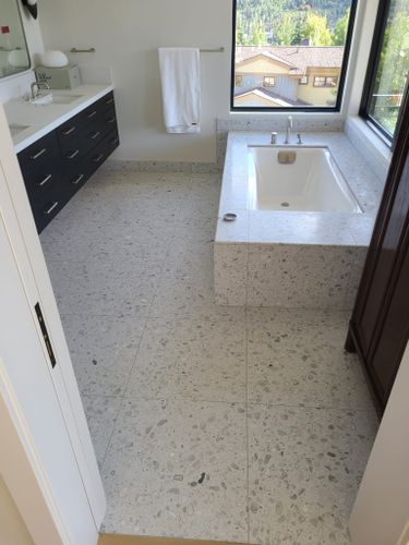 Bathroom Tiling for Cox Tile and Stone in Clinton, UT