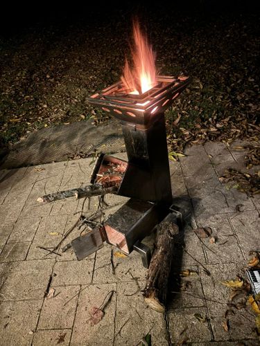 Rocket Stoves for Simpson Steel Services LLC in Archdale, NC