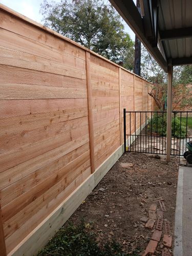 Residential Wooden Privacy Fencing for Kingdom Fence in Houston, TX