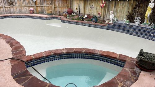 Residential Pool Remodeling for JV Pool & Associates in San Antonio, TX