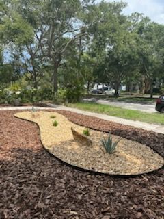 Planting for Team Tolson Landscape in Tampa Bay, FL