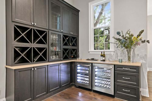 Installation of Cabinets for Bitterroot Remodels inc. in Stevensville, MT