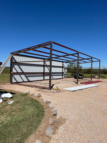  Metal Building for D Flying E Mobile Welding & Fencing in Dalhart,, TX