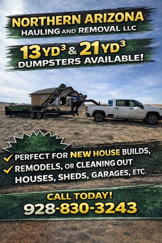 Junk Removal for Northern Arizona Hauling and Removal LLC in Prescott, AZ