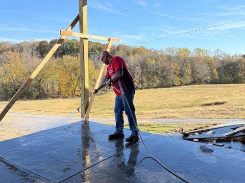 Paver stone patio Cleaning for Oakland Power Washing in Clarksville, TN