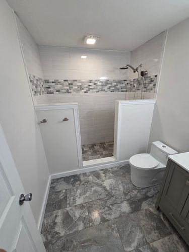 Bathroom Renovation for Redfern Custom Remodeling LLC in Greenville, MI