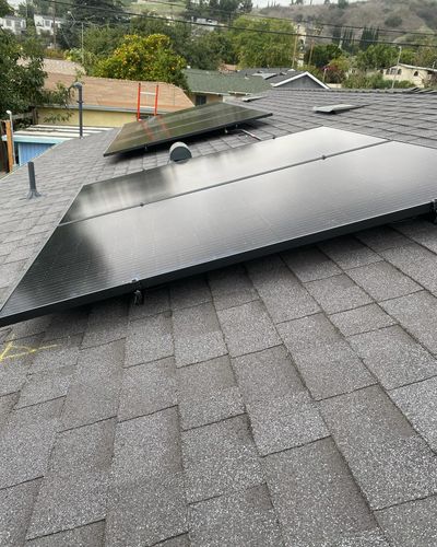 Solar Panel Installation for Infused Electric in Los Angales, CA
