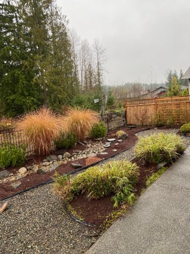 Mulch Installation for Juan Esteban Landscape service LLC  in Bonney Lake, WA