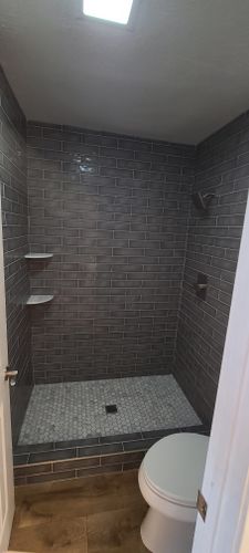 Tile Shower for Flawless Tile Company in Boise, ID