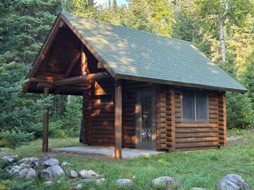 Chinking for 218 Painting & Log Restoration LLC in Britt, MN