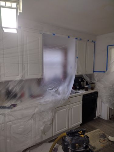 Kitchen and Cabinet Refinishing for AMT Interiors, LLC in Hazel Park, Michigan