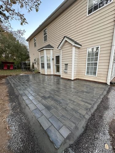 Natural Stone Hardscape for Prosper Landscaping Construction in Concord, NC