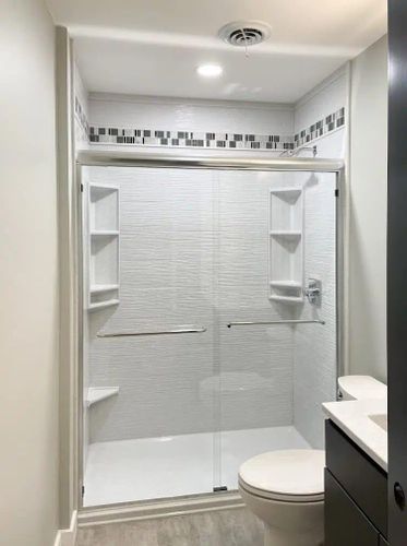 Bathroom Renovation & onyx shower systems for Gunderson & Ranieri Remodeling & Rentals in Columbia,  SC