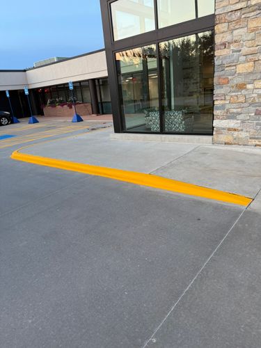 Line Striping for Midwest Line Striping LLC in Spirit Lake, IA