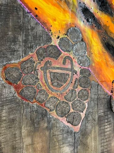 Full Depth Custom Carved Concrete for Whitfield Concrete Construction in Solsberry, IN