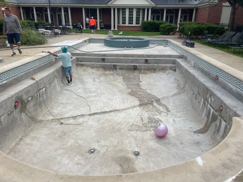 Residential Pool Remodeling for JV Pool & Associates in San Antonio, TX