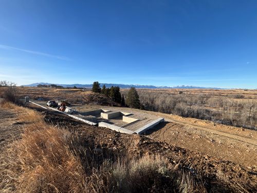Foundation Digging for Z & S Construction in Billings Heights, MT
