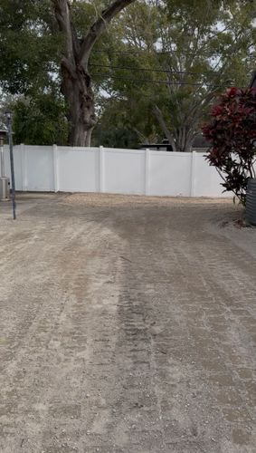 Grading and Leveling for Team Tolson Landscape in Tampa Bay, FL