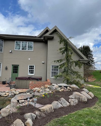 Stone Installation for J & T Landscaping Services in Mechanicsburg, PA