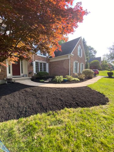 Mulching for Castle JR Landscaping & Painting LLC in Cincinnati, OH