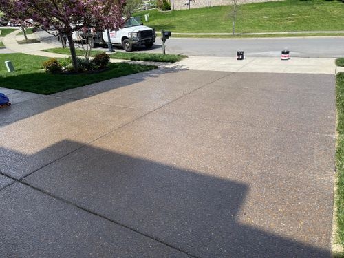 Aggregate Cleaning & Sealing for Oakland Power Washing in Clarksville, TN