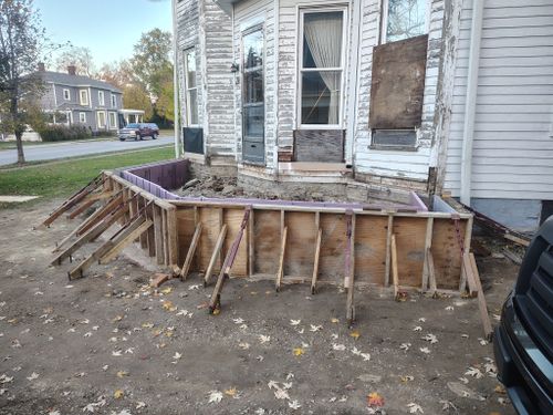 Foundations for W.A. Concrete & Home Projects in Richmond, IN