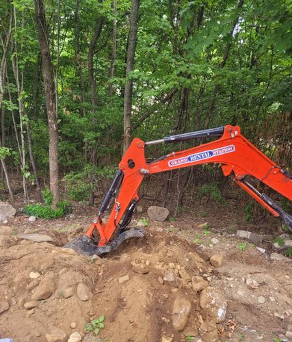 Mini Excavator Services for LCP Property Management  in Windham, NH