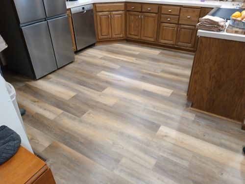 Flooring (LVP & Wood) for Scott's Family Carpentry LLC in Greeley, CO