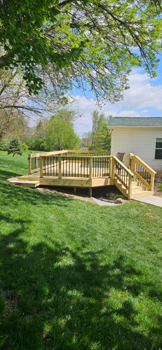 Deck Resurfacing for Upright Concrete Construction LLC in Plain City, OH