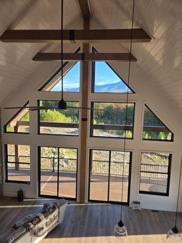 New Construction Electrical Install for Fine Point Electric in Wentworth, NH