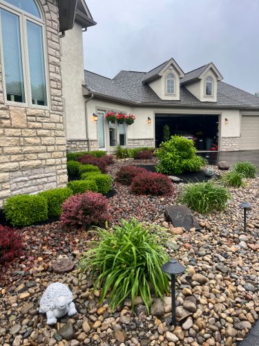 Planting for Elevate Landscape & Hardscape in West Jefferson, OH