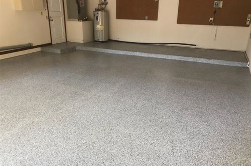 Garage flooring for LC Construction and Remodeling in Naperville, IL