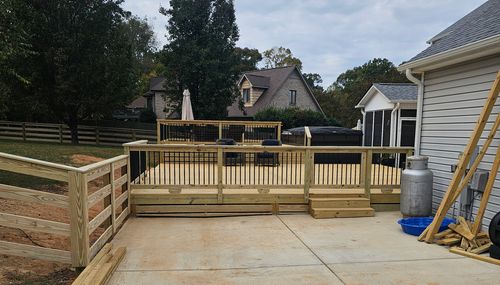 Deck & Patio Installation for Tru-Love Outdoor Services in Denton, NC