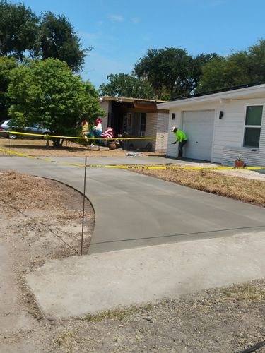 Concrete Flatwork for Keen Decorative Concrete in Corpus Christi, TX
