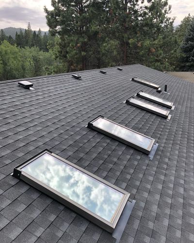 Skylight Installation for AP Roofing Company in Colbert, WA