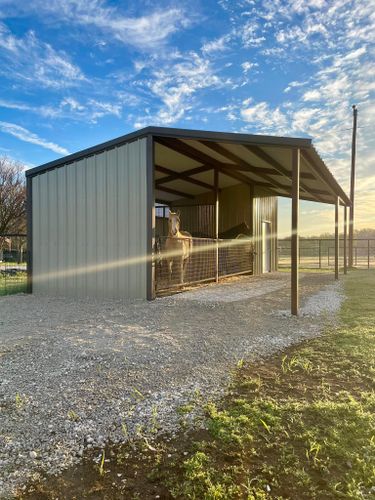 Barns for JG Welding & Construction Services in Weatherford, TX