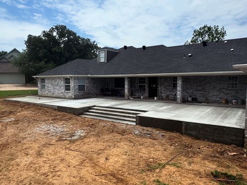 Patios for G2 Custom Concrete in Dallas, TX