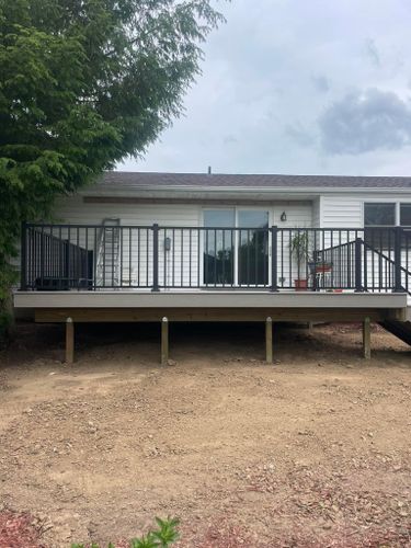 Deck & Patio Installation for BASE Contracting in Dundee,  MI