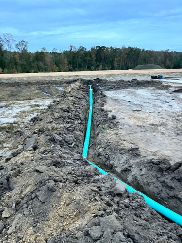 Stormwater Drainage for CW Earthworks, LLC in Charleston, South Carolina