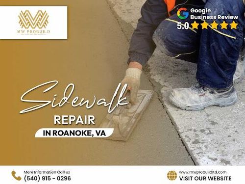 Concrete Foundations for MW ProBuild, LTD. in Roanoke, VA